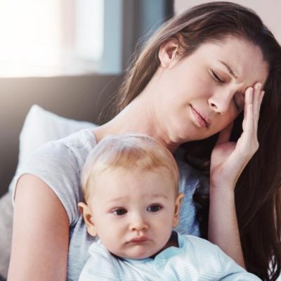 Mother holding Baby